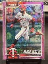 Byron Buxton 2026 Topps Pink Foil SP - Minnesota Twins 
