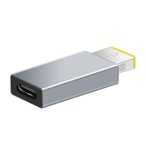 Type C Female to 10*6mm Square Tip Male Laptop Adapter PD Converter for Lenovo