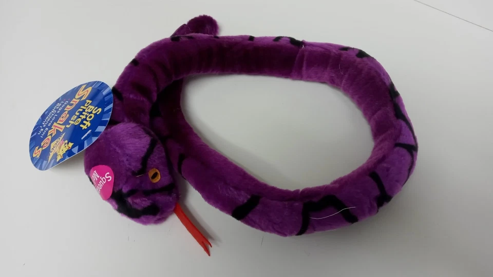 Booda Soft Bite Plush Snakes For Dogs Assorted Colors - Image 2 of 4