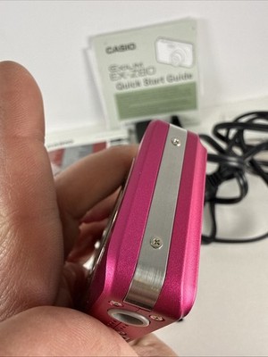 CASIO EXILIM EX-Z80 8.1MP Digital Camera- Hot Pink - MINT | eBay
