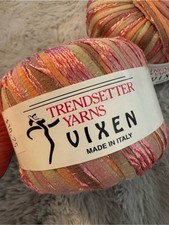 TrRENDSETTER YARNS VIXON 2 NEW Skeins Ribbon ...