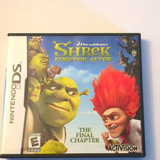 Nintendo Shrek Forever After Nintendo DS Game Activision E NTSC-U/C 2010 Manual