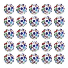 25Pcs 10mm Rhinestone Clay Beads Crystal Disco Bead for DIY Multicolor