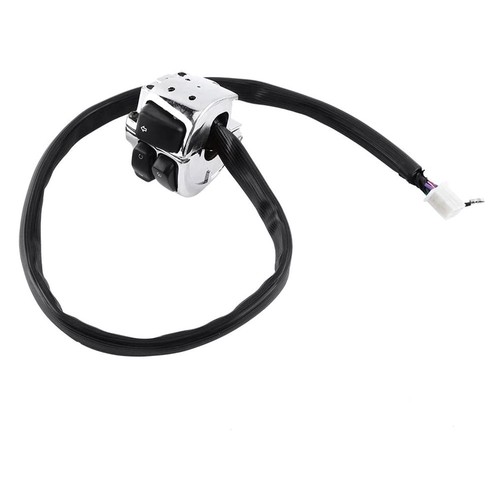 1" Handlebar Control Switch Housing Wiring Harness Fit For Harley Fat Boy FXSTB - Picture 5 of 13