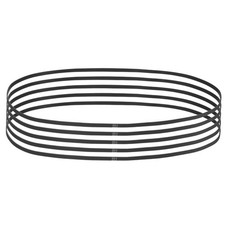 852mm GT-2 Timing Belt, 5pcs 6mm Width 2mm Pitch 3D Printing Closed Loop, Black