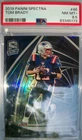 2019 PANINI SPECTRA TOM BRADY SILVER PRIZM SSP /99 PSA NM-MT PLUS 8.5 RARE READ
