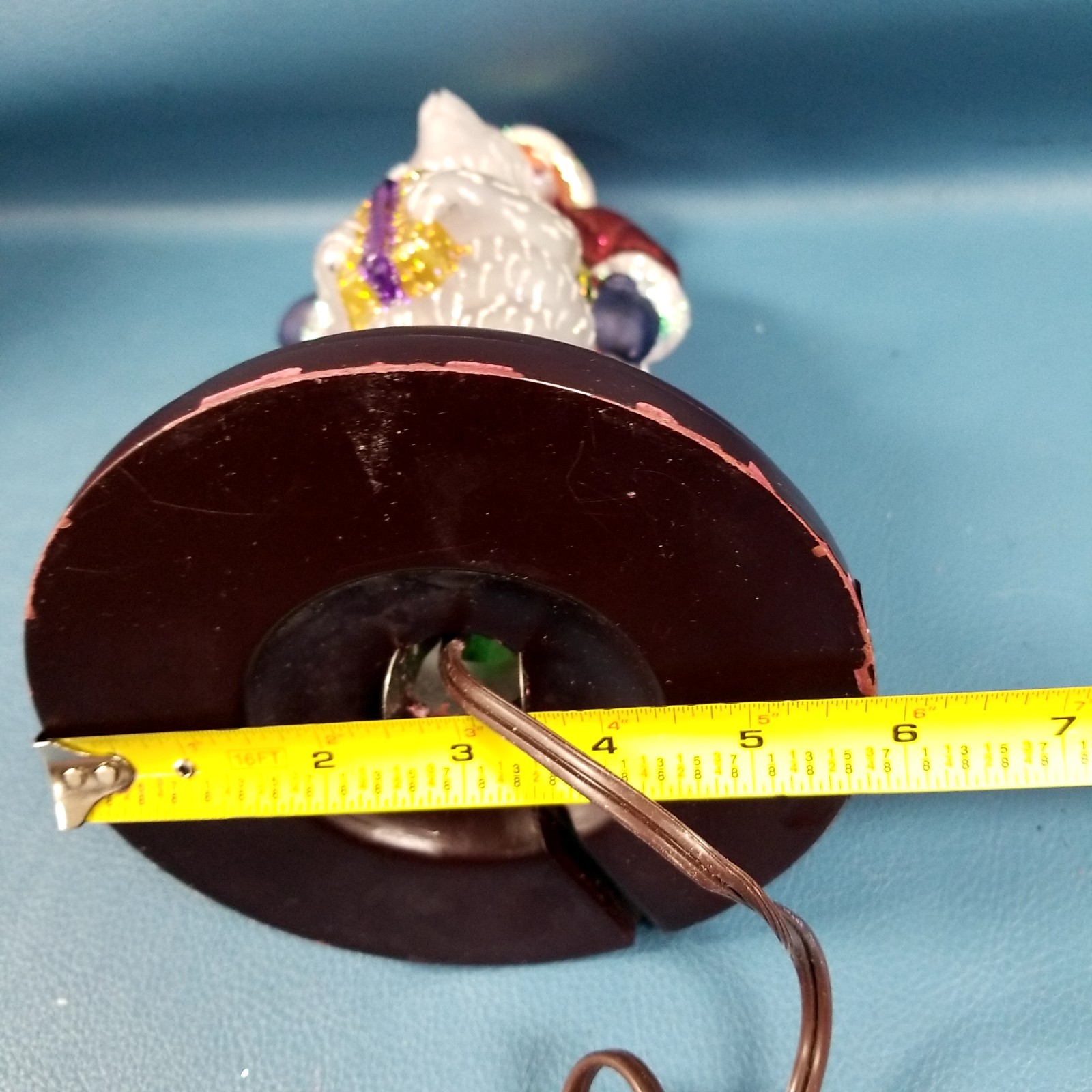 Old World Christmas OWC Merck 2008 Santa's Helper Light WORKS!