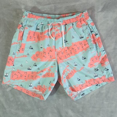 Bird dogs Boom For your Boomstick Mens Swim Shorts Small Beach Ocean Blue Coral
