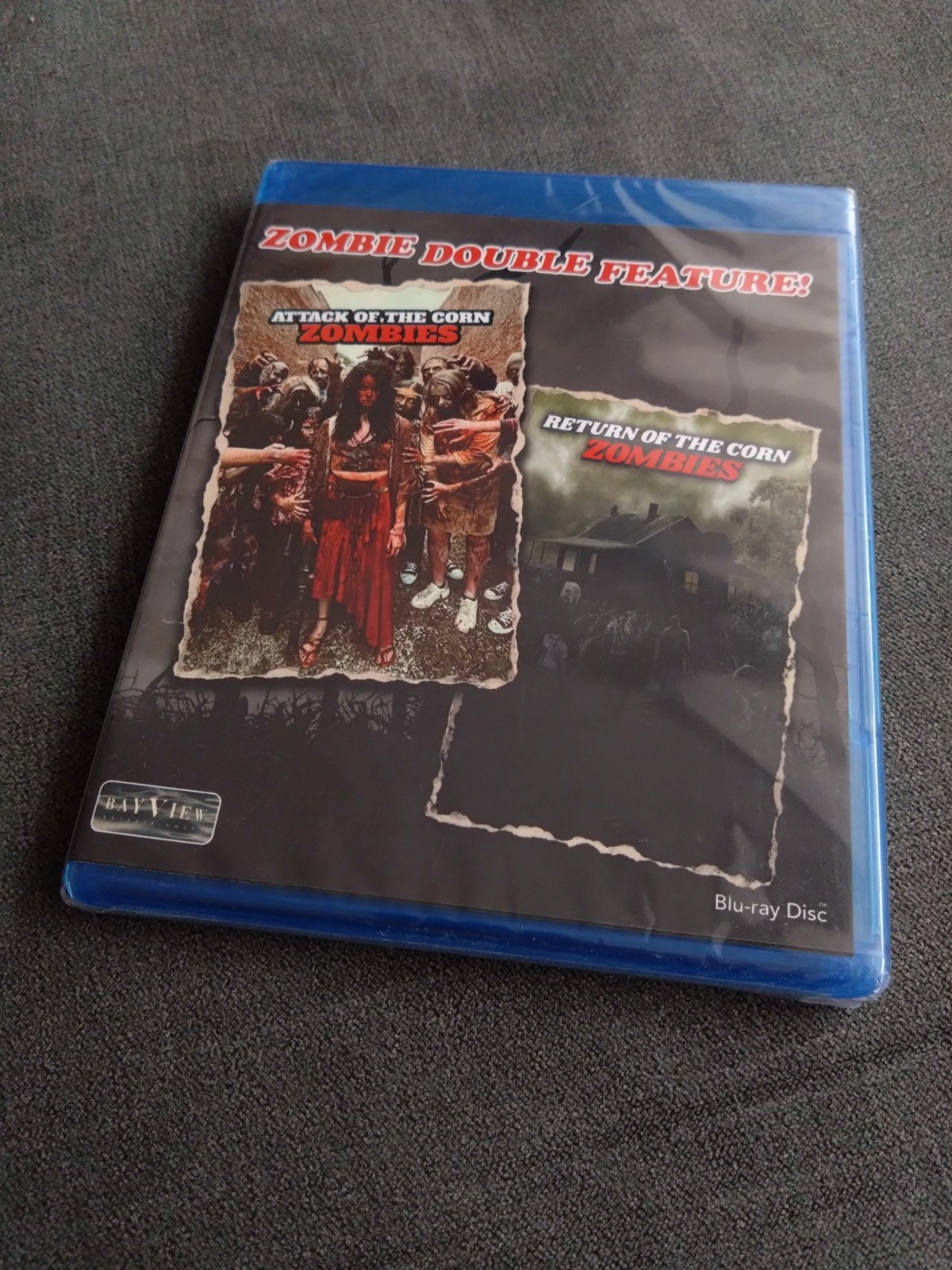 ATTACK & RETURN OF THE CORN ZOMBIES - US Import Blu Ray - Low Budget - REGION A