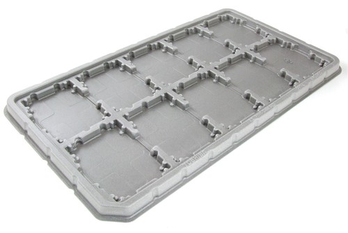 10x SSD HDD Stapel Fach 10x 2.5" SATA Notebook Laptop ESD Tray Anti-Statik Box