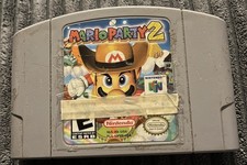 Mario Party 2 Nintendo 64 N64 Authentic Game Cartridge 