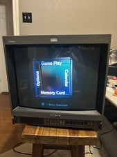Sony PVM-20M2U 20" Trinitron CRT Monitor Tested Retro Gaming RGB Component