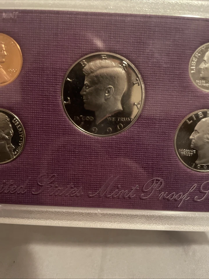 1990 S US Mint Proof Set - OGP - Image 4 of 4