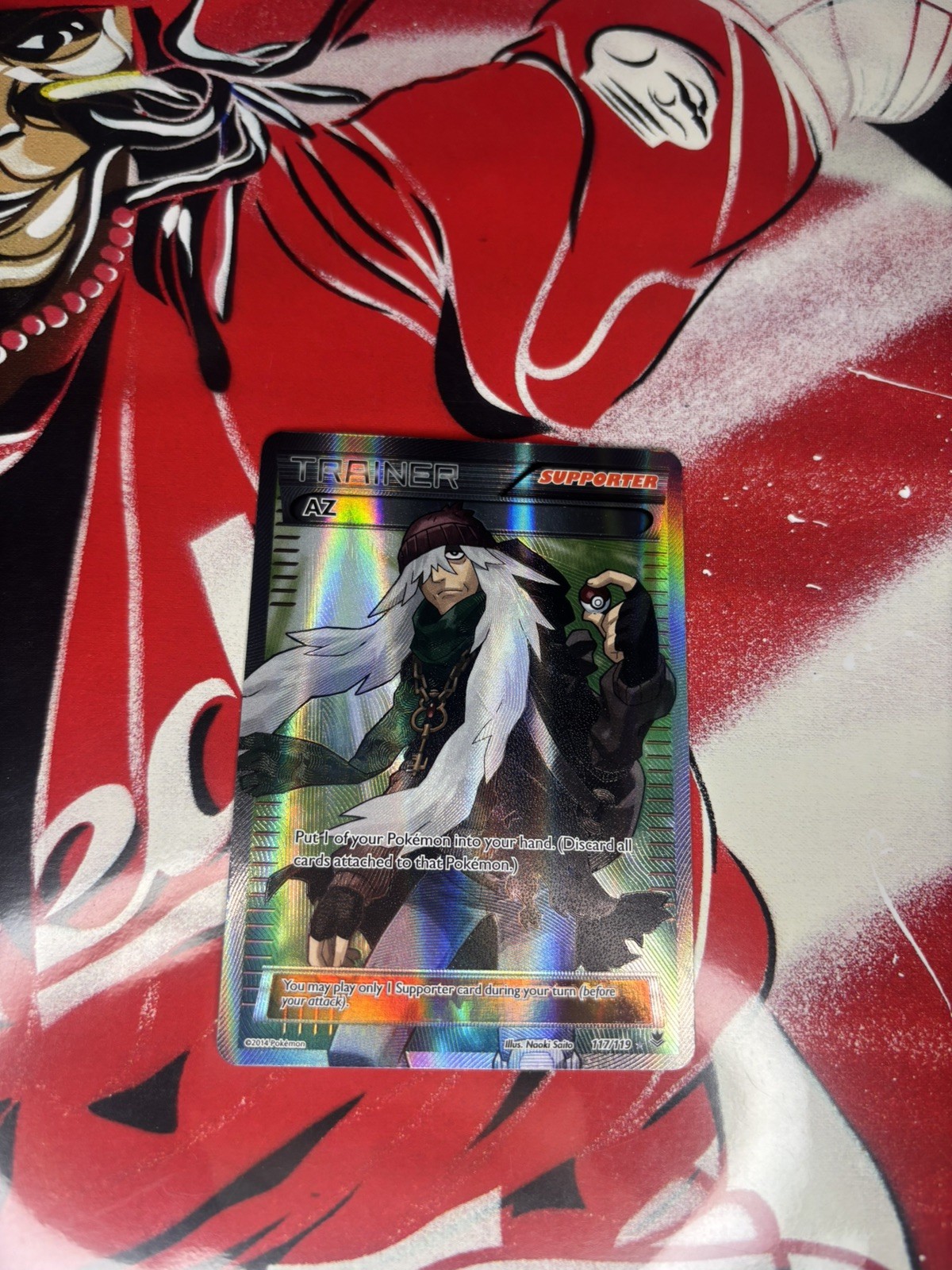 AZ (117 Full Art) 117/119 XY-Phantom Forces Holo Pokemon TCG NM