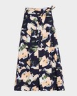 NWT Tanya Taylor navy floral midi skirt — photo 1