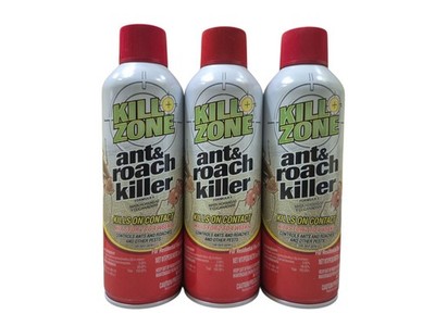 Kill Zone ANT and Roach Killer 3 Oz 1 Each by Chase Products Combo -3