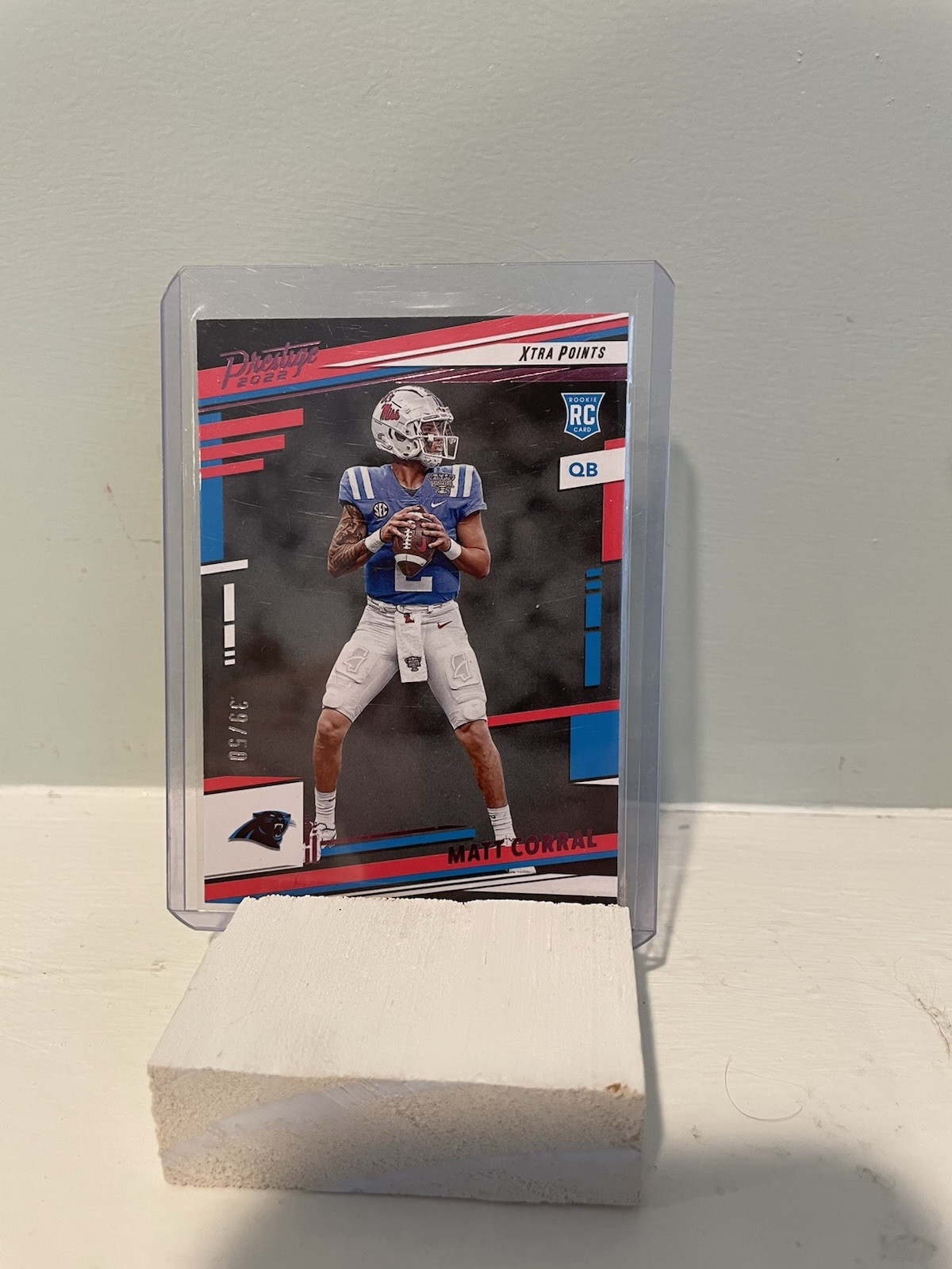 2022 Panini Prestige - Rookies Matt Corral #302 Xtra Points Pink /50 (RC)