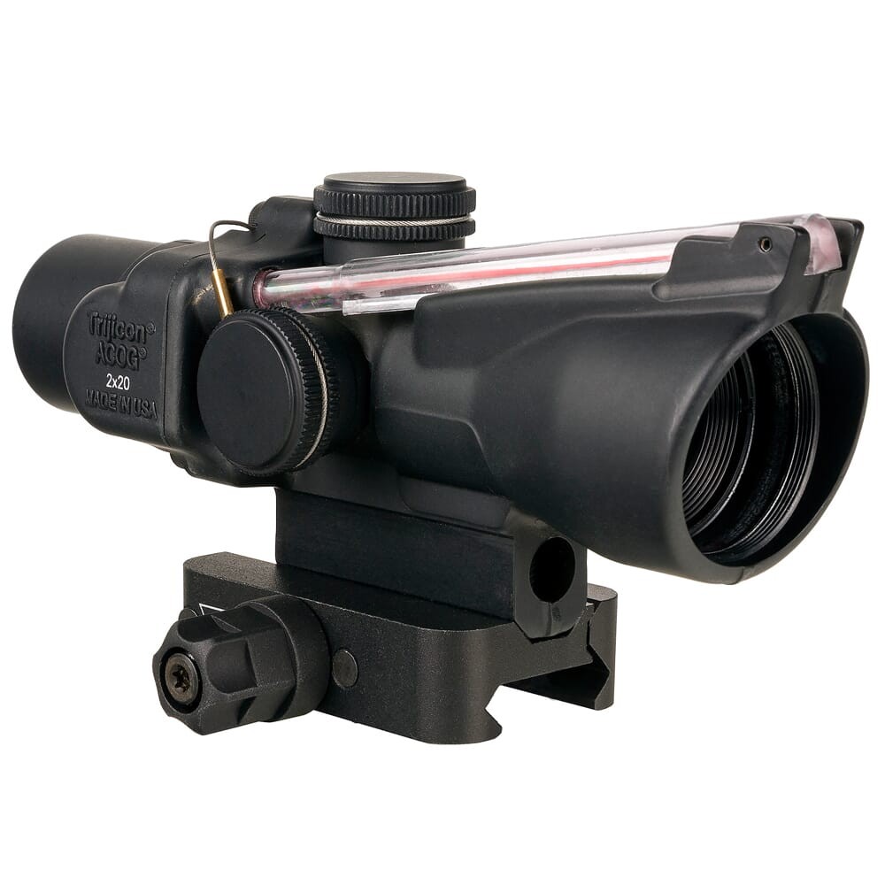 Trijicon ACOG 2x20 Dual Illum Red Crosshair Riflescope w/Q-LOC