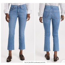 Madewell Mid-Rise Kick Out Jeans Size 30 Petite Medium Wash Womens