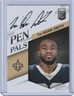 Tre'Quan Smith 2018 Panini Donruss Elite Pen Pals Rc On Card Auto