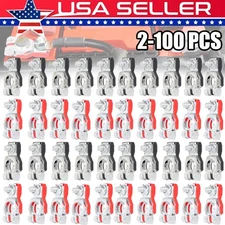 Lot Battery Terminal Connect Positive Negative Auto BatteryTerminal Top Post
