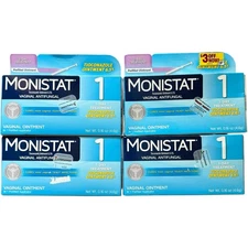(4) Monistat 1 Day Yeast Infection Treatment Vaginal Antifungal  Exp-12/2025+