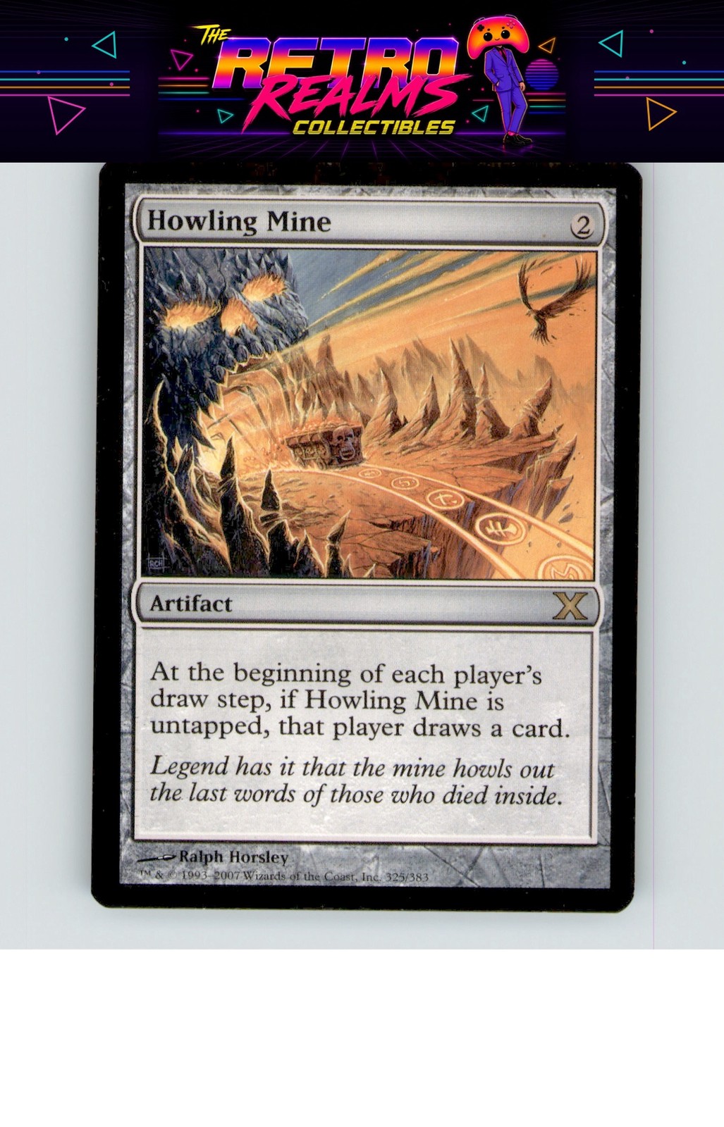 Howling Mine 325 Rare 10th Edition Lightly played b6N150