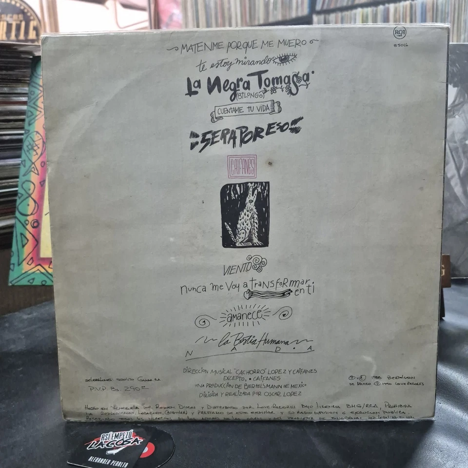 Caifanes – Caifanes - Latin, Rock, Pop, Venezuela, 1990 Maná, Prisioneros 🇻🇪 Foto 2 de 4