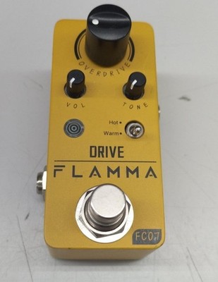FLAMMA FC07 Gitarren-Overdrive-Pedal glatter natürlicher Ton klassisches Effe...