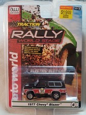 Auto World X-Traction Ultra-G - Rally World Stage 1977 Chevy Blazer Black MOC