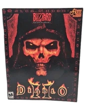 DIABLO 2 Vintage 2000 Paperback Booklet Instructions Only Blizzard Entertainment