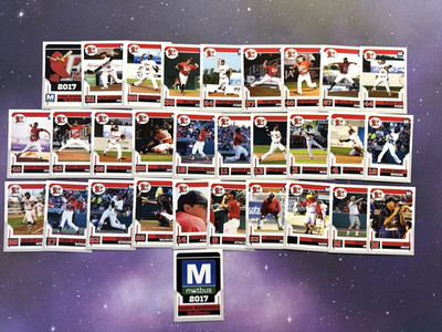 2017 Fargo-Moorhead Redhawks FM Baseball 30 Card Team Set Doug Simunic
