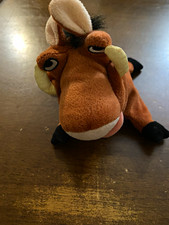 Disney The Lion King Pumbaa Plush Stuffed Animal Small 6-14 in 2003
