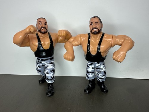 WWF Hasbro The Bushwackers Action Figures 1991 Has...