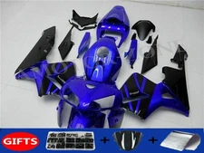 FUD Black Blue Injection Bodywork Fairing for Honda 2005 2006 CBR 600RR 600RR