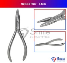 Optische Zange 14 cm Mit Rillen - Zahnmedizinische Orthodontische Instrumente CE