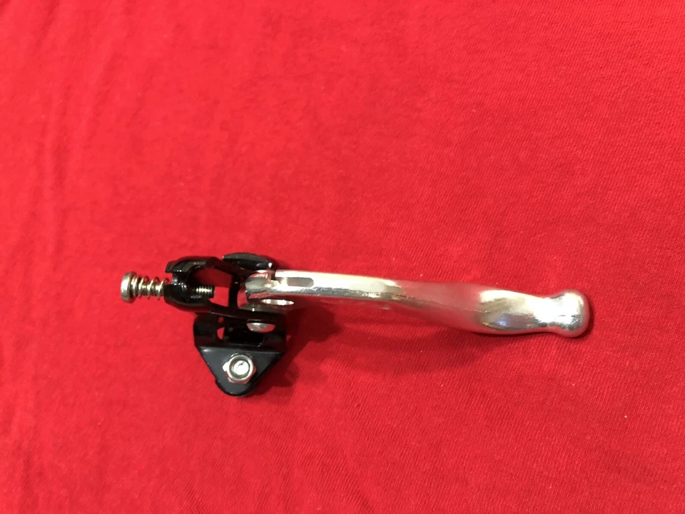 Palanca de freno delantera izquierda Dia Compe Tech 4 fecha 1985 negro plata BMX Old School Foto 4 de 4