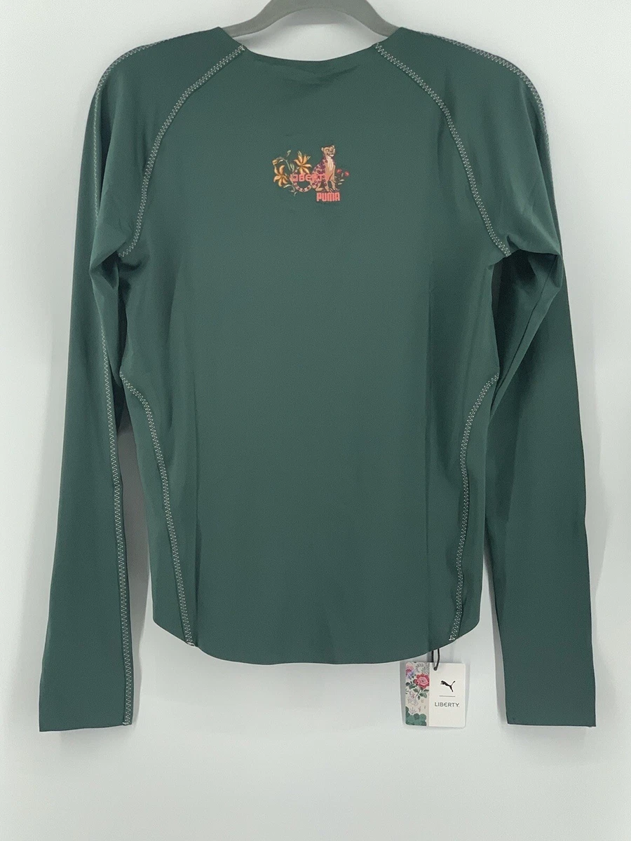 Puma long hotsell sleeve top womens