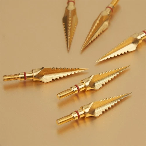 125 Grain Carbon Steel Archery Hunting Broadheads Screw-in Arrow Tips Points - Bild 10 von 17