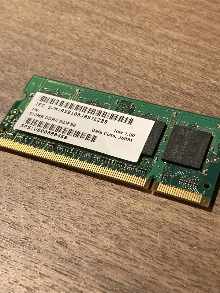 2 Sticks Of 512MB DDR2 Ram, Samsung - Image 3 of 3