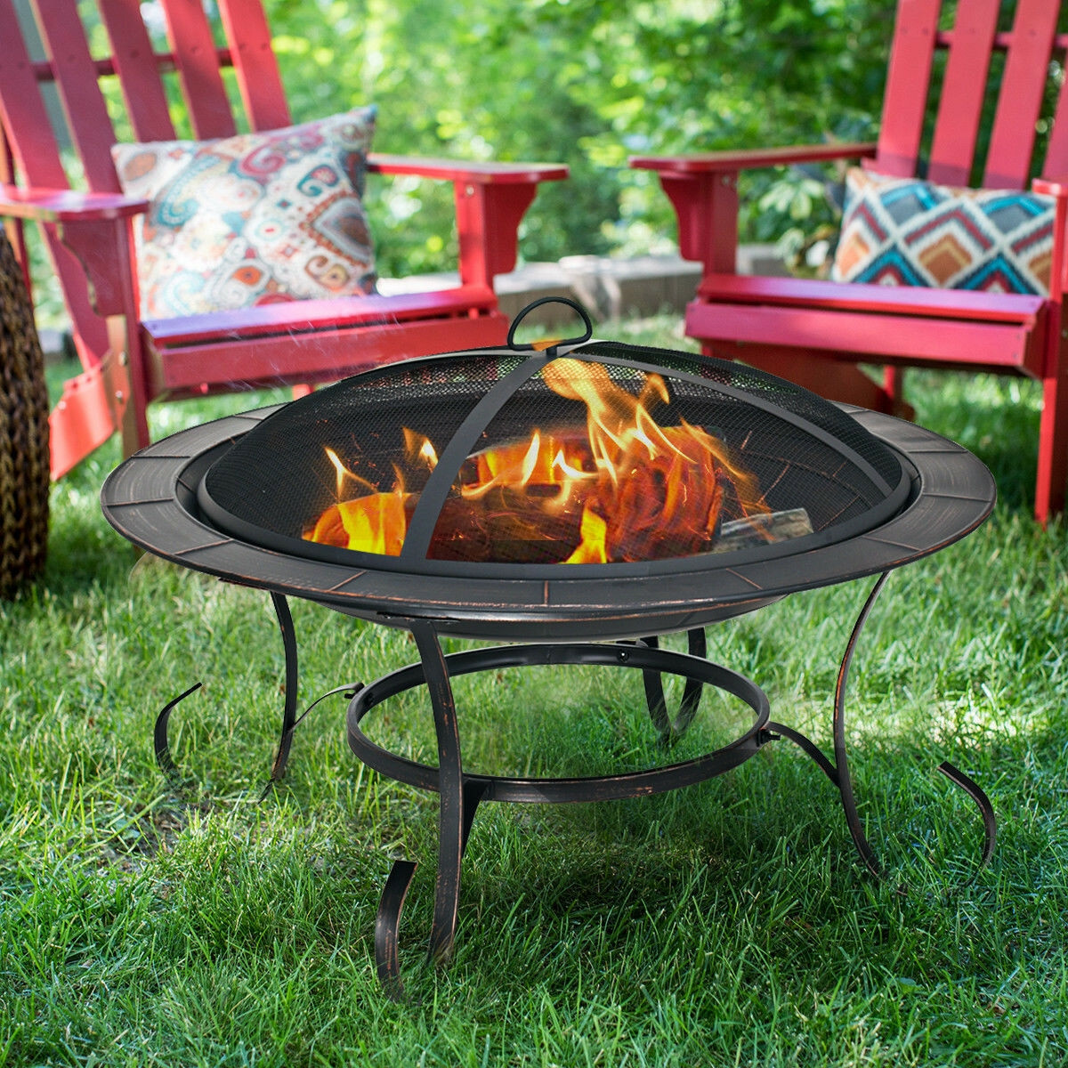 30 Outdoor Fire Pit Bbq Camping Firepit Heater For Sale Online