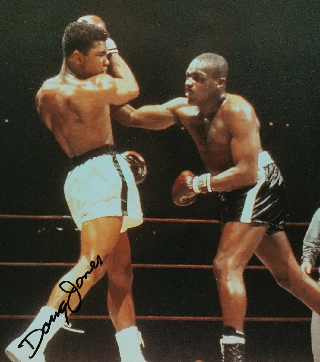 Rare Doug Jones Signed 10 x 8 Boxing Photo vs Muhammad Ali | eBay