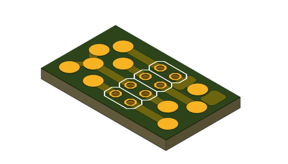 DCC MFX NEM652 8 Pin Buchse Adapter Breakout Platine - Bild 2 von 3