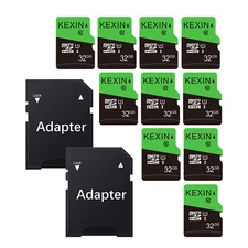 30Pack 32GB Micro SD SDXC SDHC Class 10 Flash TF Card Memory Cards For Camera