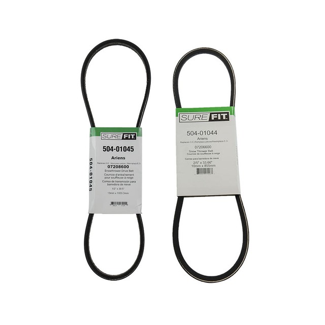Two [2] Simplicity Cogged Snowblower Belts NOS part 1733324 eBay