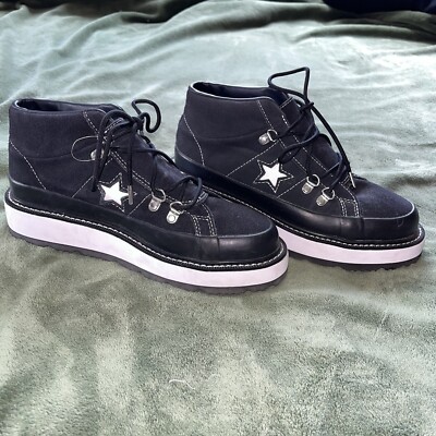 BRAND NEW Converse One Star Fleece Lined Suede Lace-Up High Top Boot Womens 7.5