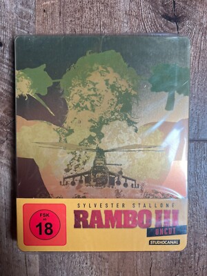 Rambo III 3 w. Steelbook (Blu-ray, 1988, Stallone, EU Import, Region B/2) *NEW*