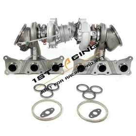 Billet 6+6 TD04 17T Two Turbolader For BMW 135i 335i Z4 3.0L N54 E90 E92 E93 LHD