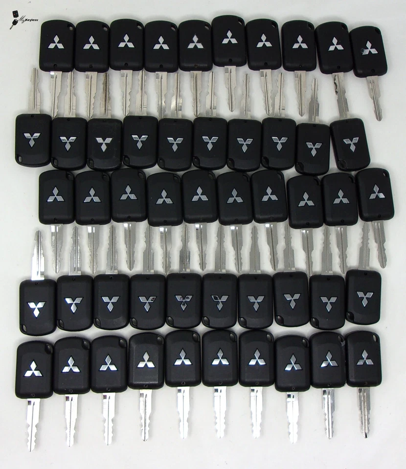 Lote x50 OEM Mitsubishi entrada sem chave combo controles remotos mix OUCJ166N - Imagem 2 de 2