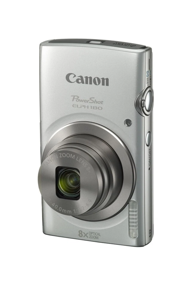 Canon PowerShot ELPH 180 20MP Digital Camera 8x Optical Zoom with Accessories - Image 4 of 4
